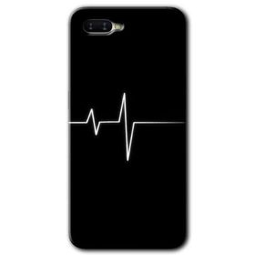 Oppo RX17 Neo Heart Rytm Baskılı Uyumlu Silikon Kılıf