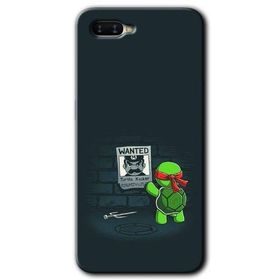 Oppo RX17 Neo Kaplumbağa Avcısı Baskılı Uyumlu Silikon Kılıf
