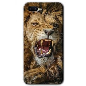 Oppo RX17 Neo King Lion Baskılı Uyumlu Silikon Kılıf
