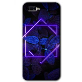 Oppo RX17 Neo Mekanik Yaprak 5 Baskılı Uyumlu Silikon Kılıf