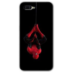 Oppo RX17 Neo Örümcek Adam Baskılı Uyumlu Silikon Kılıf
