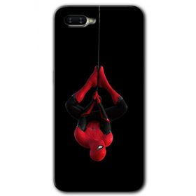 Oppo RX17 Neo Örümcek Adam Baskılı Uyumlu Silikon Kılıf