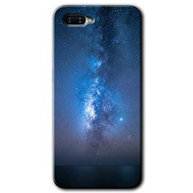 Oppo RX17 Neo Samanyolu Baskılı Uyumlu Silikon Kılıf