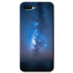 Oppo RX17 Neo Samanyolu Baskılı Uyumlu Silikon Kılıf