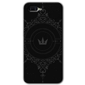 Oppo RX17 Neo Siyah Mandala 1 Baskılı Uyumlu Silikon Kılıf