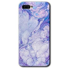 Oppo RX17 Neo Spots Lilac Baskılı Uyumlu Silikon Kılıf