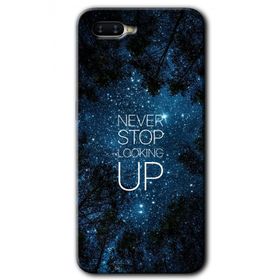 Oppo RX17 Neo Stars Wallpaper Baskılı Uyumlu Silikon Kılıf