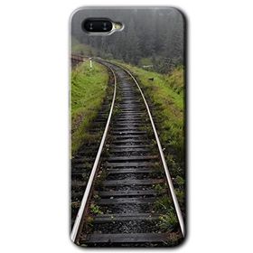 Oppo RX17 Neo Tren Yolu Baskılı Uyumlu Silikon Kılıf