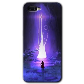Oppo RX17 Neo Wanderer Silhouette Baskılı Uyumlu Silikon Kılıf