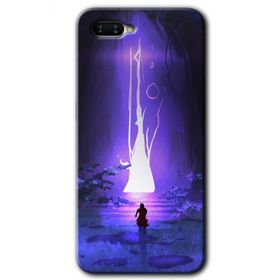 Oppo RX17 Neo Wanderer Silhouette Baskılı Uyumlu Silikon Kılıf