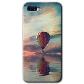 Oppo RX17 Neo Zeplin Baskılı Uyumlu Silikon Kılıf