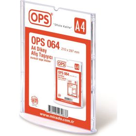 Ops 064 A4 T Tipi Dikey Afiş Taşıyıcı