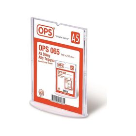 Ops 065 A5 T Tipi Dikey Afiş Taşıyıcı