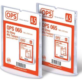 Ops 065 A5 T Tipi Dikey Afiş Taşıyıcı