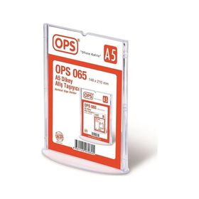 Ops 065 A5 T Tipi Dikey Afiş Taşıyıcı
