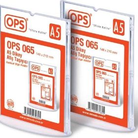 Ops 065 A5 T Tipi Dikey Afiş Taşıyıcı