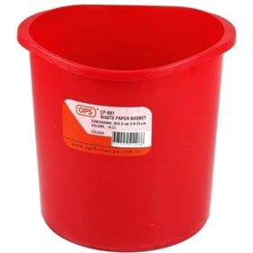 Ops 801K Kırmızı Plastik Çöp Kovası