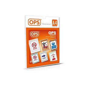Ops DP070 A-4 Duvar Tipi Afiş Taşıyıcı