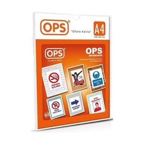 Ops DP070 A-4 Duvar Tipi Afiş Taşıyıcı