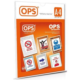 Ops OPS 070 A4 Duvar Tipi Afiş Taşıyıcı