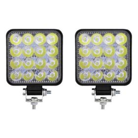 Optana 2 Adet 16 LED Off Road Işık Lamba Araç Jeep Tekne Aydınlatma