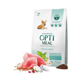 Opti Meal Hindili Her Irk Yavru 4 kg Köpek Maması