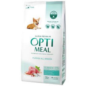 Opti Meal Hindili ve Pirinçli 4 kg Yavru Köpek Maması