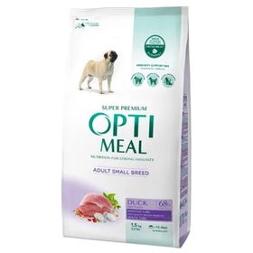 Opti Meal Ördek Etli ve Esmer Pirinçli 12 kg Küçük Irk Yetişkin Köpek Maması