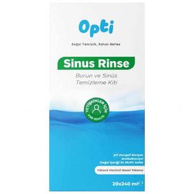 Opti Yetişkin 240 ml 20 Şase Sinus Rinse Kit