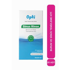 Opti Yetişkin 240 ml 20 Şase Sinus Rinse Kit
