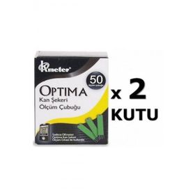 Optima 2x50 Adet Şeker Ölçüm Stribi