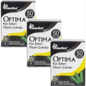 Optima 3x50 Adet Şeker Ölçme Çubuğu Strip