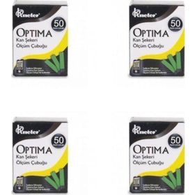 Optima 4x50'li Kan Şekeri Ölçüm Çubuğu