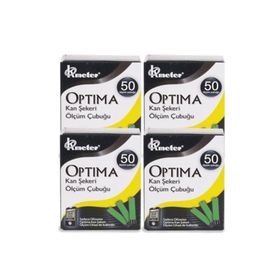 Optima 4x50'li Kan Şekeri Ölçüm Çubuğu