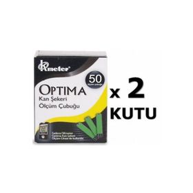 Optima 50'li Şeker Ölçüm Çubuğu