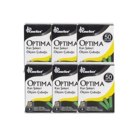 Optima 6x50'li Kan Şekeri Ölçüm Çubuğu