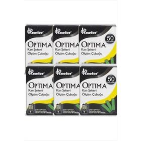 Optima 6x50'li Kan Şekeri Ölçüm Çubuğu