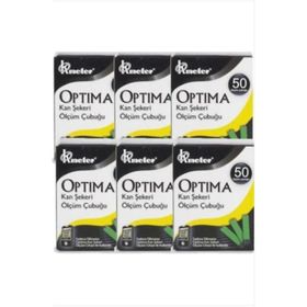 Optima 6x50'li Kan Şekeri Ölçüm Çubuğu