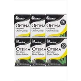 Optima 6x50'li Kan Şekeri Ölçüm Çubuğu