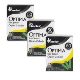 Optima Okmeter 50 Strip x 3 Kutu Kan Şekeri Ölçüm Çubuğu