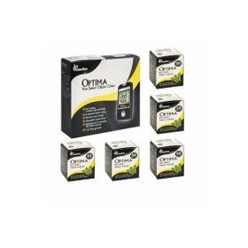 Optima Şeker Ölçüm Cİhazı + 5x50 Adet Strip