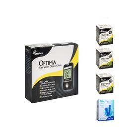 Optima Şeker Ölçüm Cihazı+150 Adet Strip