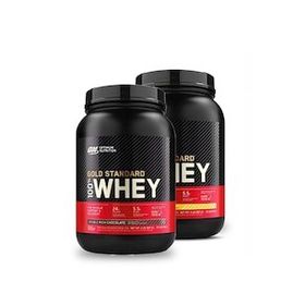 Optimum 908 gr Nutrition Gold Whey Muzlu Protein Tozu+908 gr Nutrition Gold Whey Çikolatalı Protein Tozu