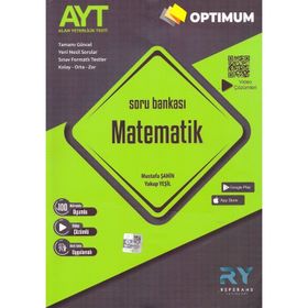 Optimum AYT Matematik Soru Bankası Referans Yayınları