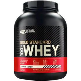 Optimum Nutrition %100 Cookies Cream 2270 gr Whey Protein
