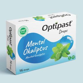 Optipast Drops Mentol Okaliptus 16 Adet Pastil