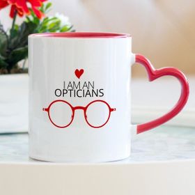 Optisyen Kalpli Kupa Bardak
