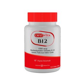 Optivita Vitamin B12 1000 mcg Metilkobalamin İçeren 120 Dilaltı Tablet