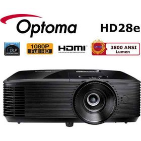 Optoma HD28E 1920x1080 DLP 3800 ANSI lm HD Projeksiyon Cihazı