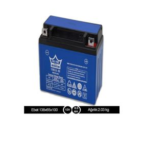 OR-TEC 12N6.5L-BS 12 V 6.5 Ah Motorsiklet Aküsü